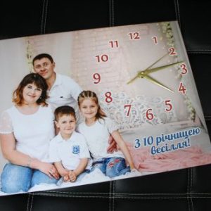 Годинник  на холсті 30х40